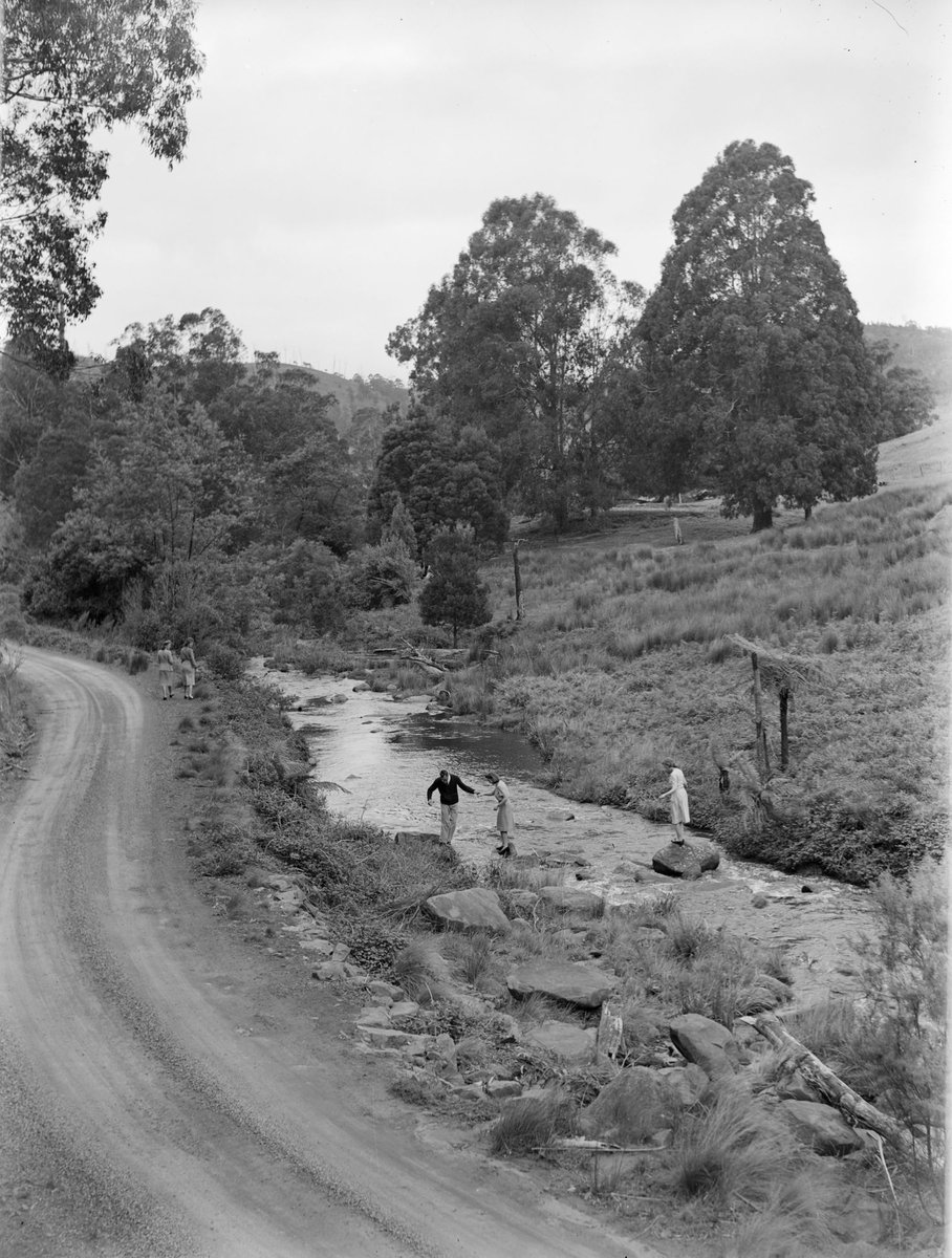 Falls of Yarra River, Yarra Valley (1946)