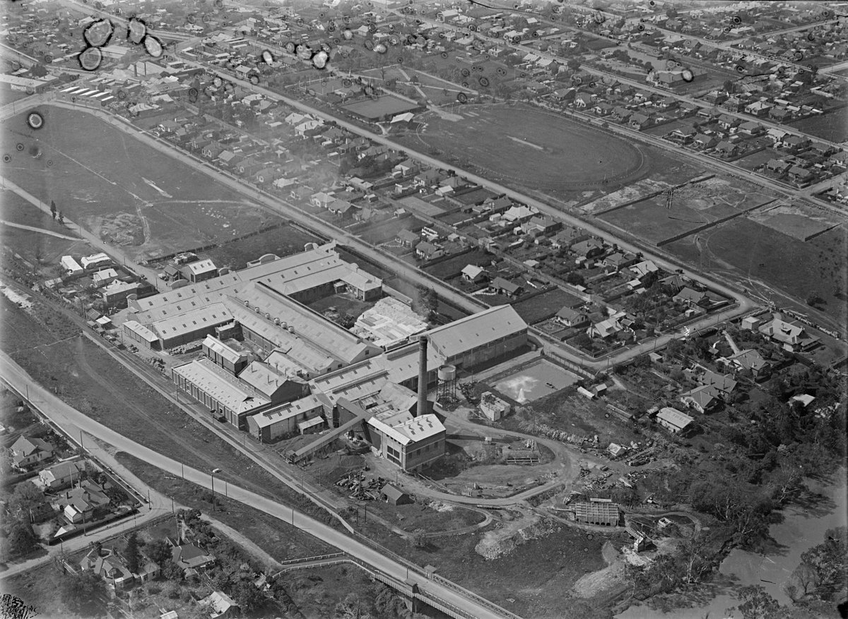 Australian Paper Manufacturing mill (APM) at Fairfield (c. 1945)