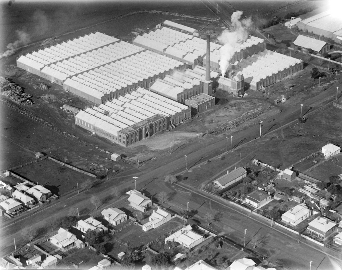 Valley Worsted Mills Ltd., Swanston Street, South Geelong, Melbourne City (1926–34)