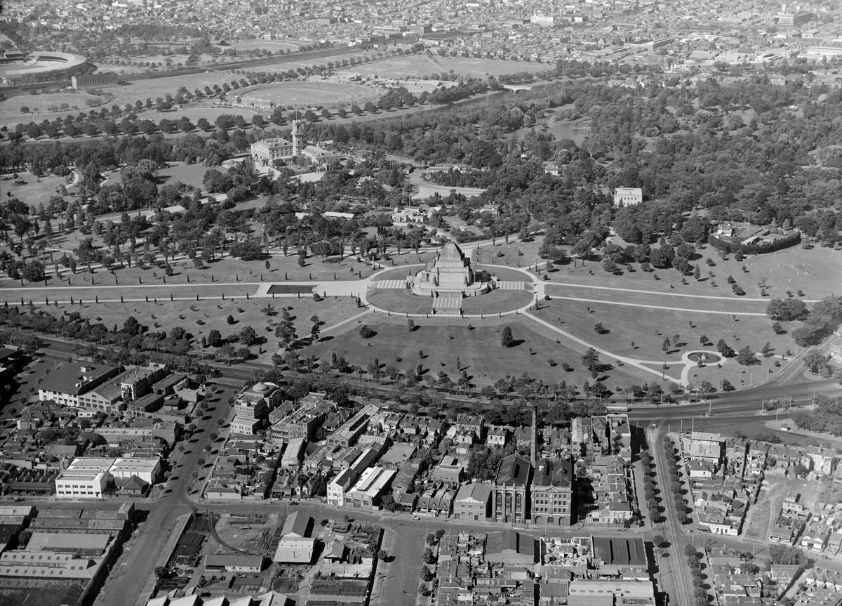 Shrine [of Remembrance] Melb [i.e. Melbourne] (1948)