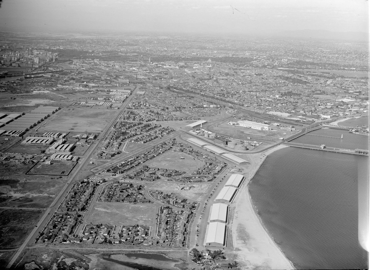 Housing Commission estate at Fishermans Bend, Port Melbourne (1948)
