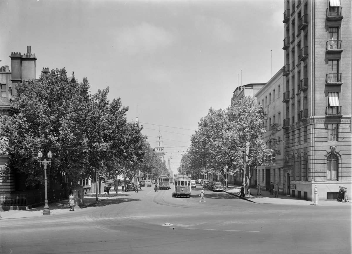 Collins Street, Melbourne, Melbourne City (1945–54)