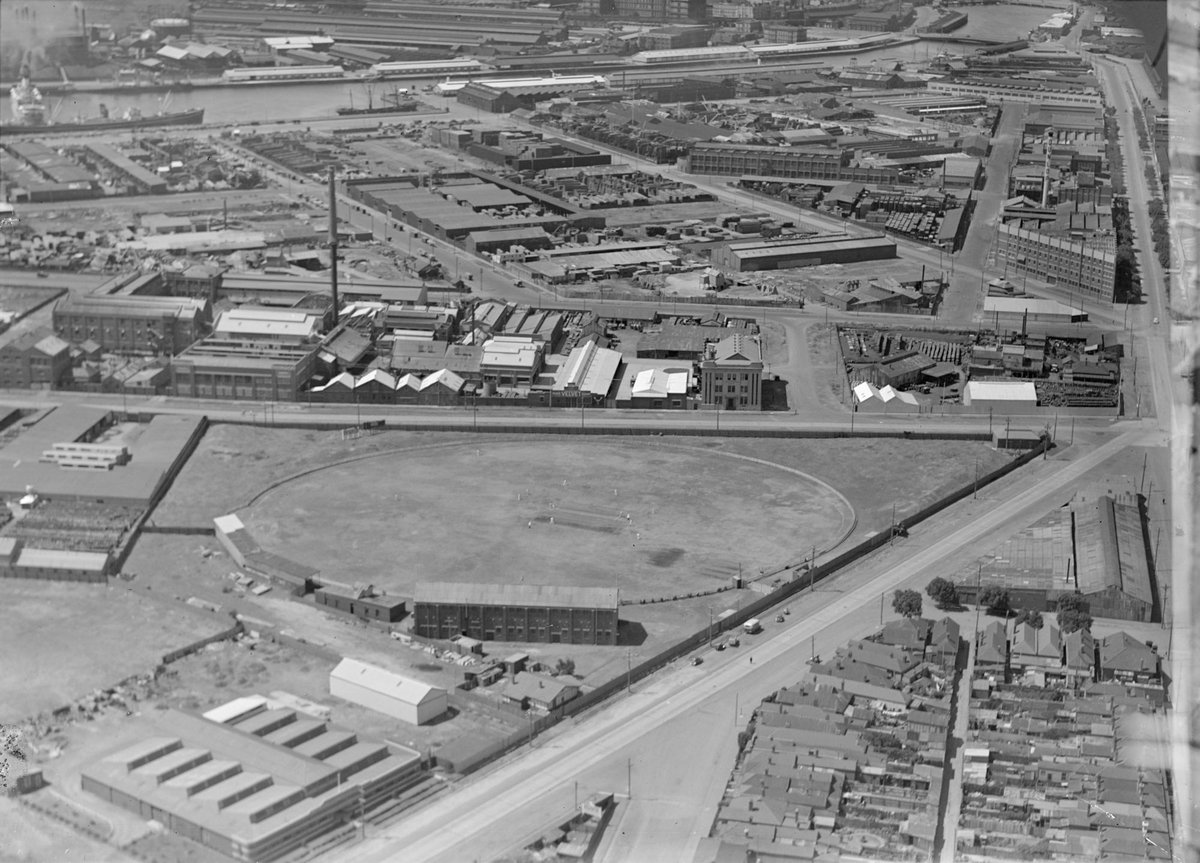 Factories of J. Kitchen & Sons, manufacturers, in area bounded by Ingles, Munro and Boundary Streets, Port Melbourne (1939)