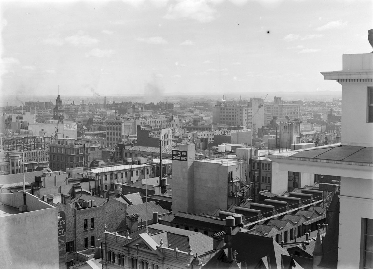 Melbourne Skyline, Melbourne City (1945–54)