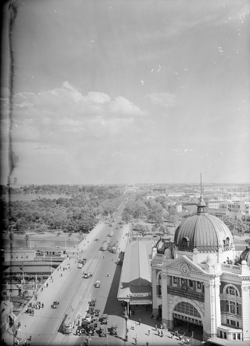 St. Kilda Road to Shrine, Melbourne City (1945–54)