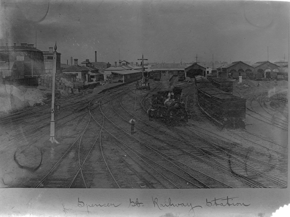 Spencer Street Railway Station Melbourne, Melbourne City (1940?)