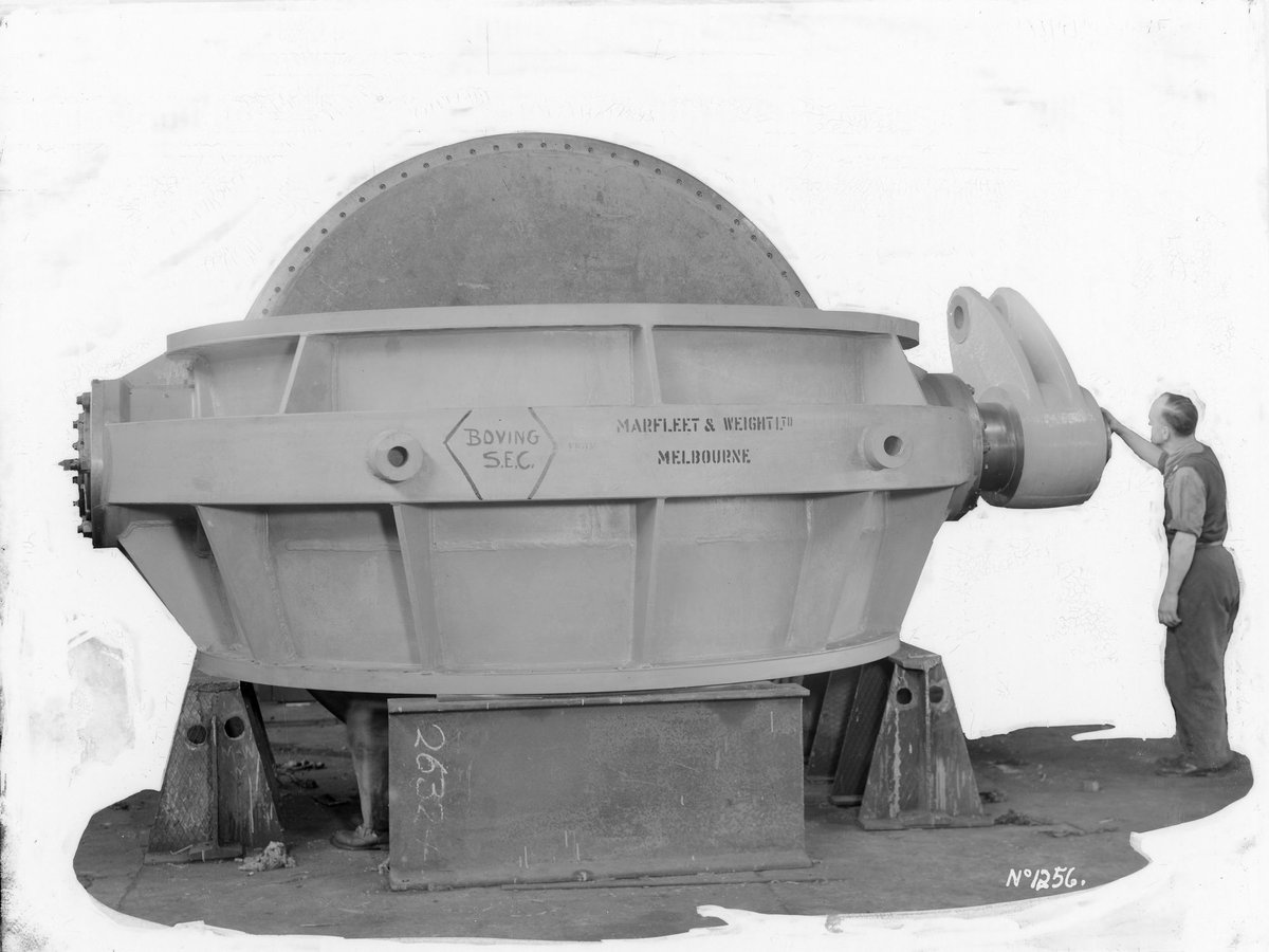Machinery and operator, Marfleet and Weight Pty. Ltd., Melbourne (1941–42)