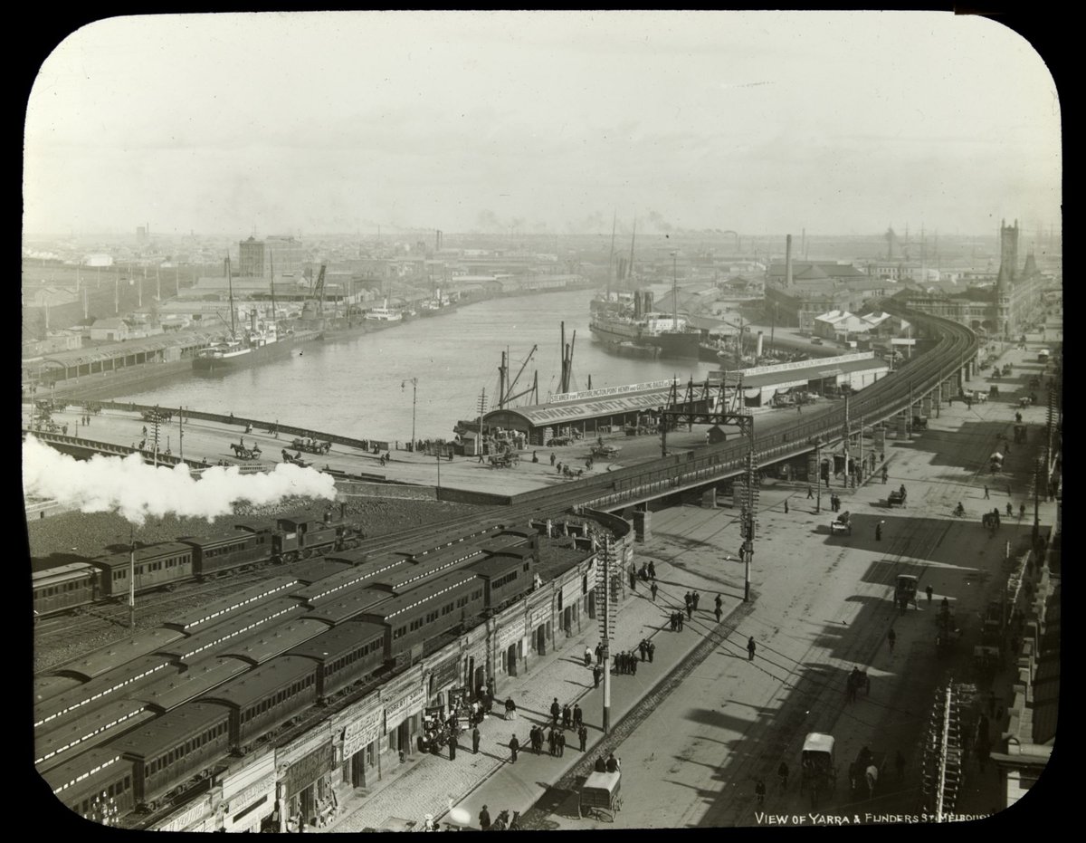 Queens Bridge, Melbourne, Melbourne City (1900–20)