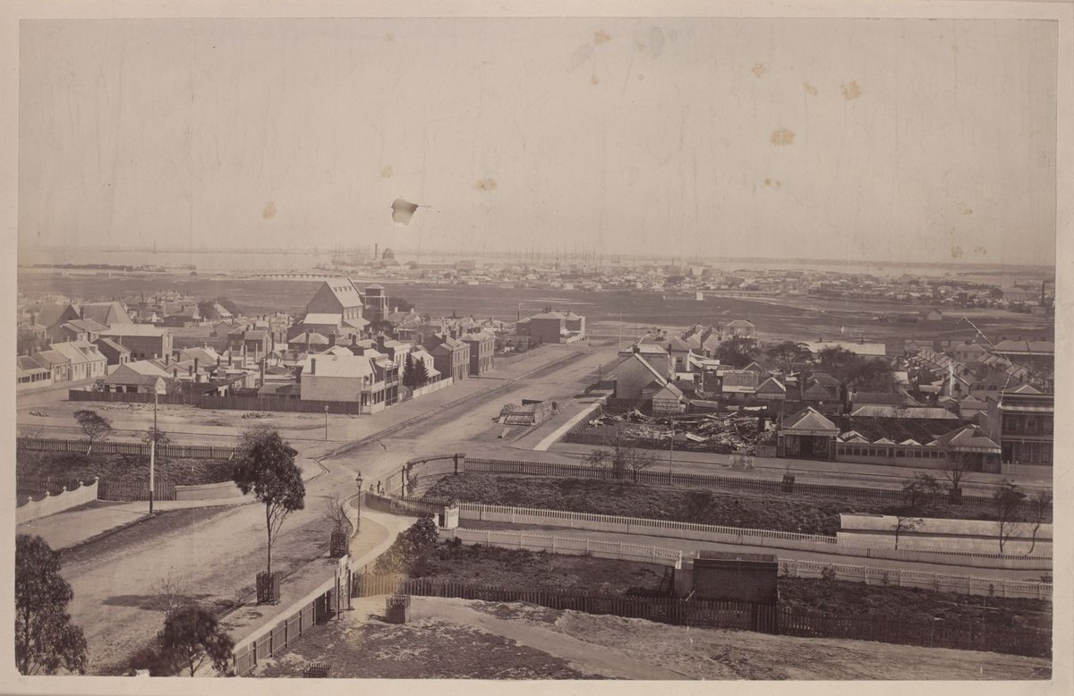 Emerald Hill and Sandridge, South Melbourne, Port Melbourne (c. 1875)