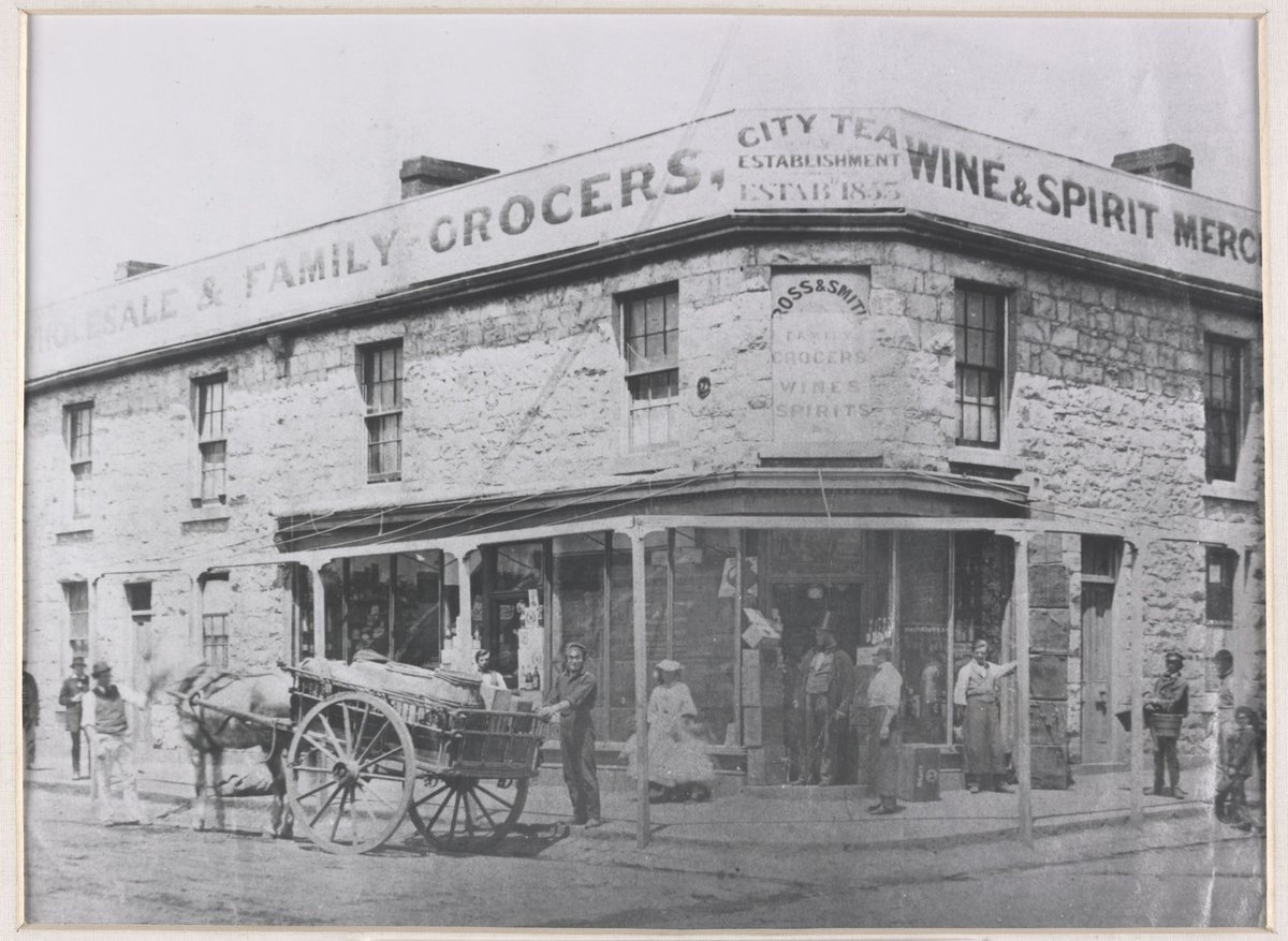 Ross & Smith Grocers, Gertrude Street, Collingwood (c. 1920)
