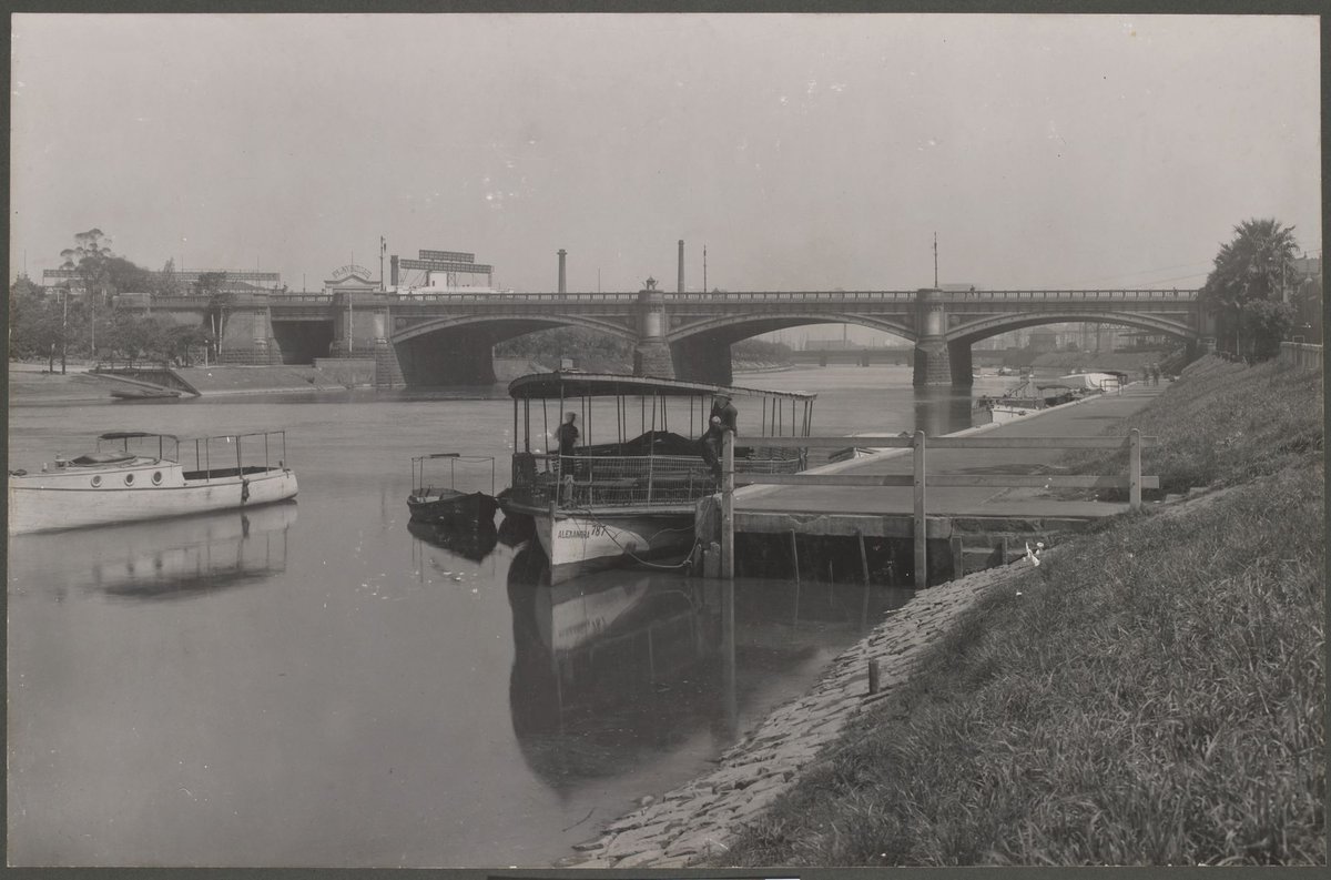 Princes Bridge 1917, Melbourne City