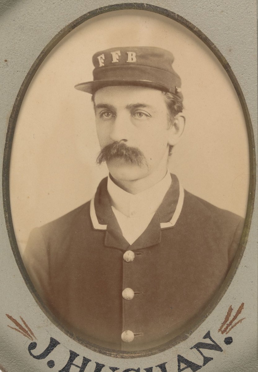 Presented to G. Butlin on disbandment of the Footscray Volunteer Fire Brigade (1891)