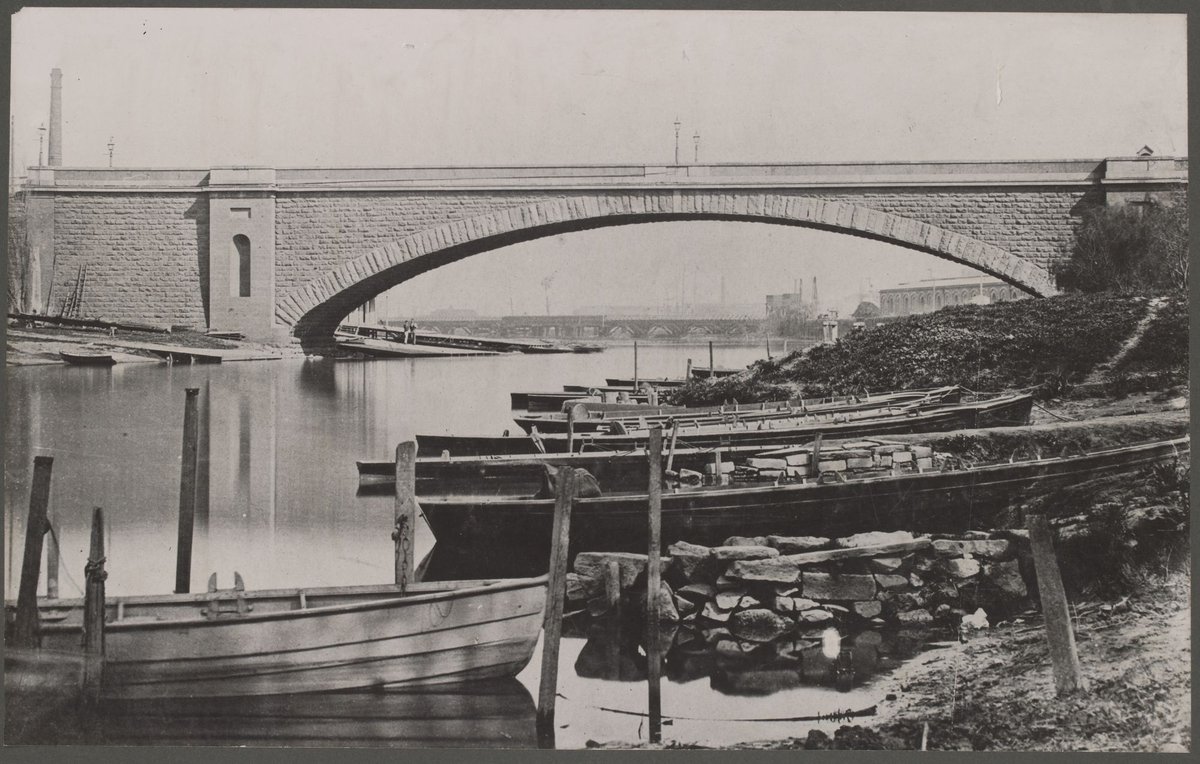 Princes Bridge 1885, Melbourne City