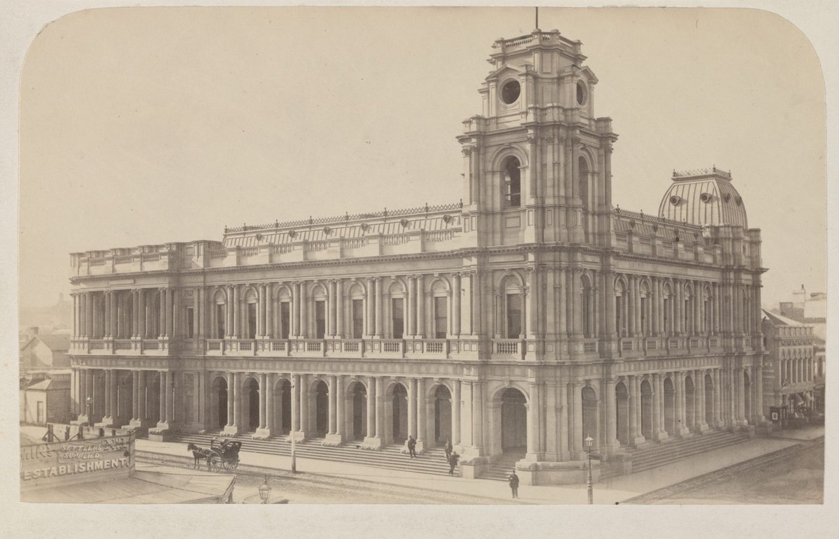 Melbourne General Post Office, Melbourne City (1870–80)