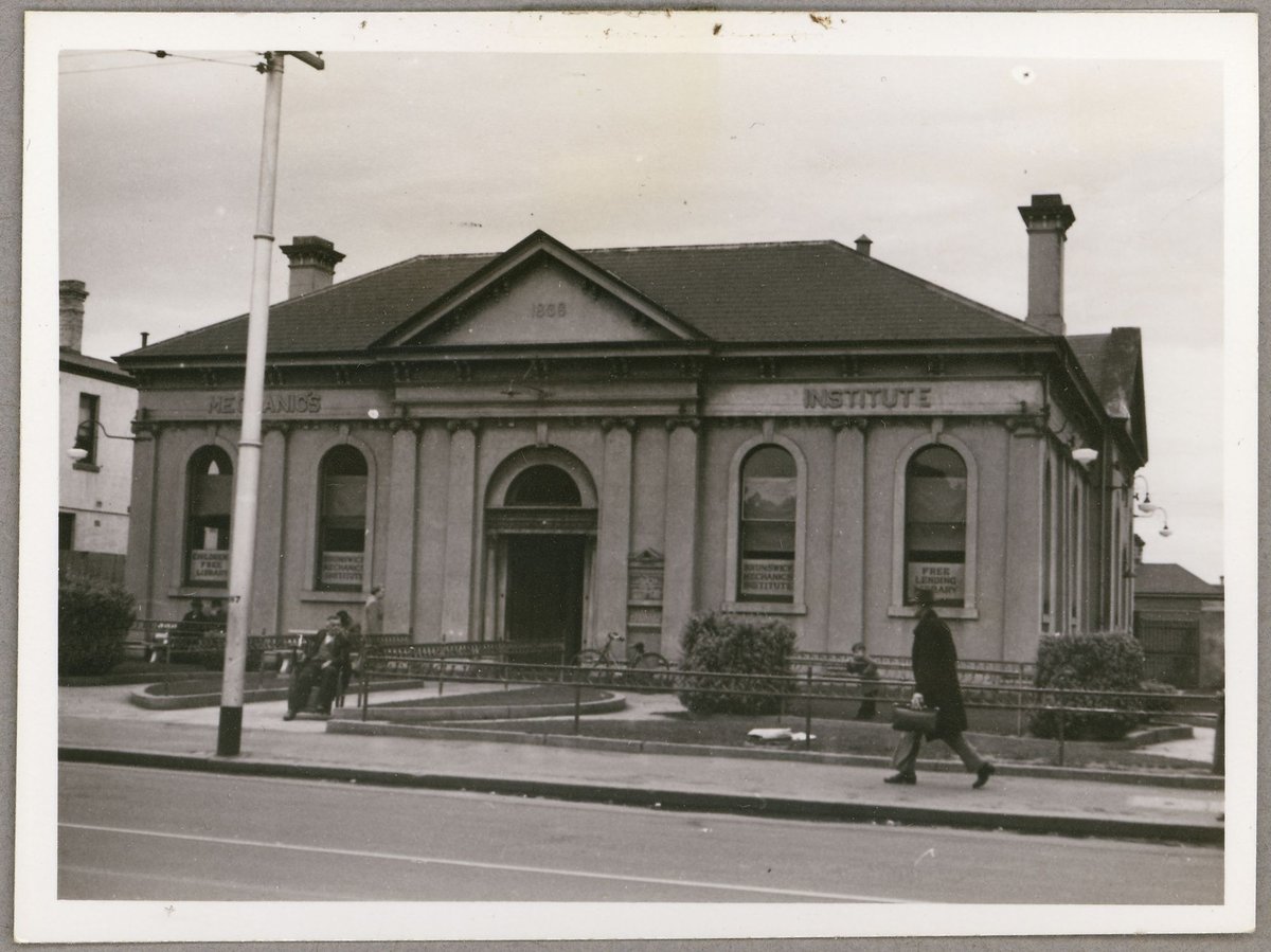 Mechanics' Institute, Sydney Road, Brunswick, [Vic.] (c. 1949)