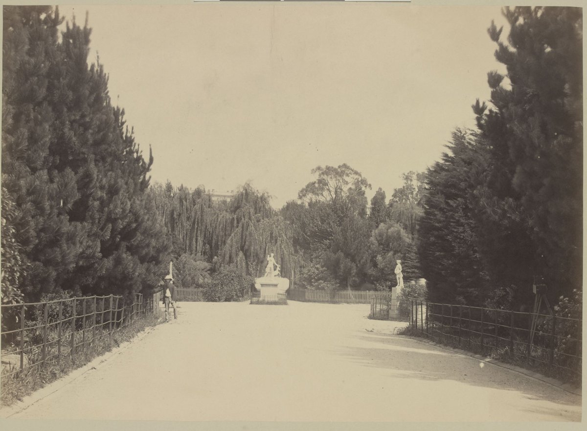 Views of Melbourne ... Fitzroy Gardens, East Melbourne (c. 1870)