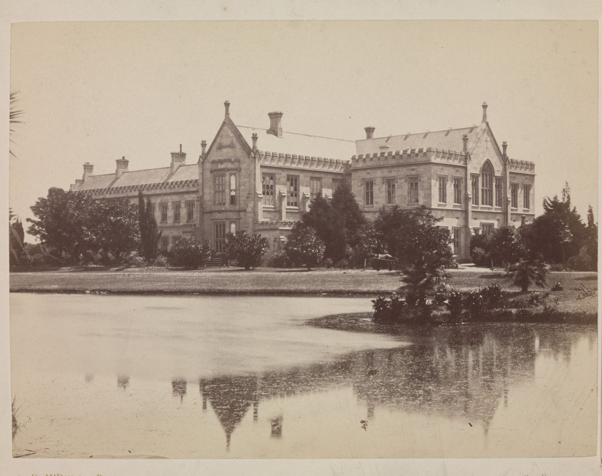 Melbourne views : University, Parkville (c. 1885)