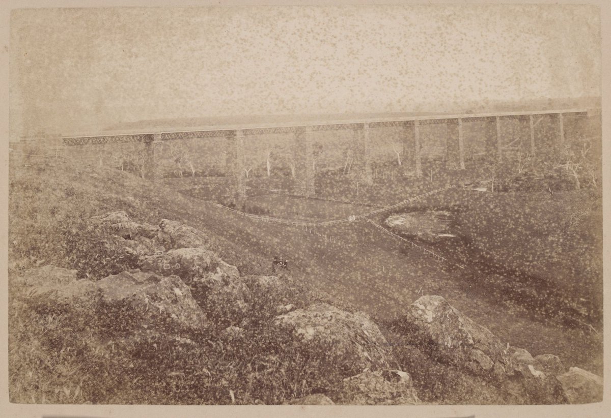 Moorabool Viaduct. 54 Miles S.W. from Melbourne (c. 1875)