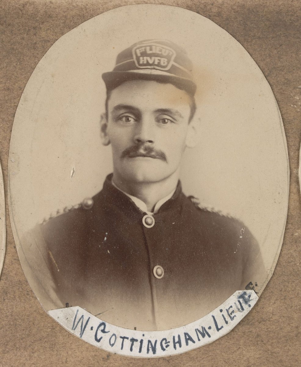 Hawthorn Volunteer Fire Brigade, rear of Hawthorn Town Hall, June 30th 1891