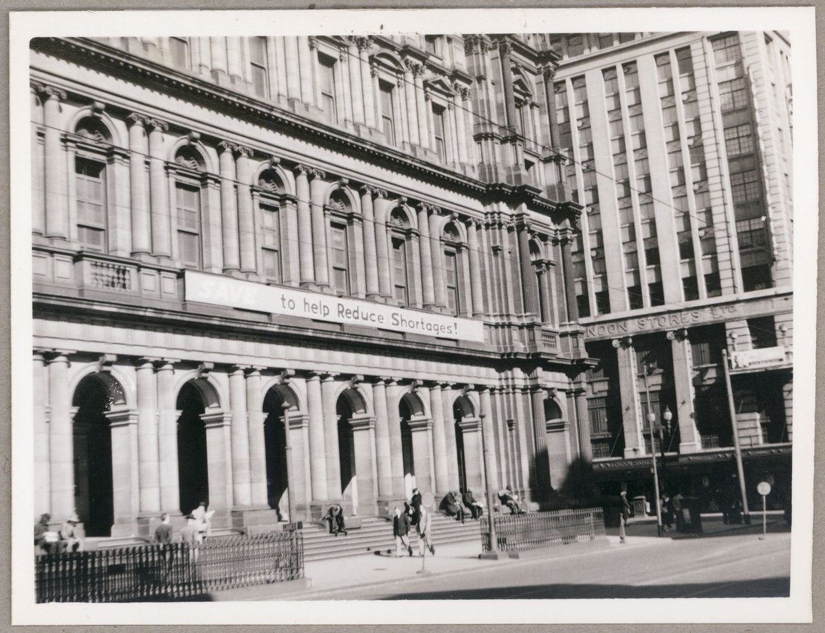 Post Office, Elizabeth Street Melbourne, Vic, Melbourne City (1949)
