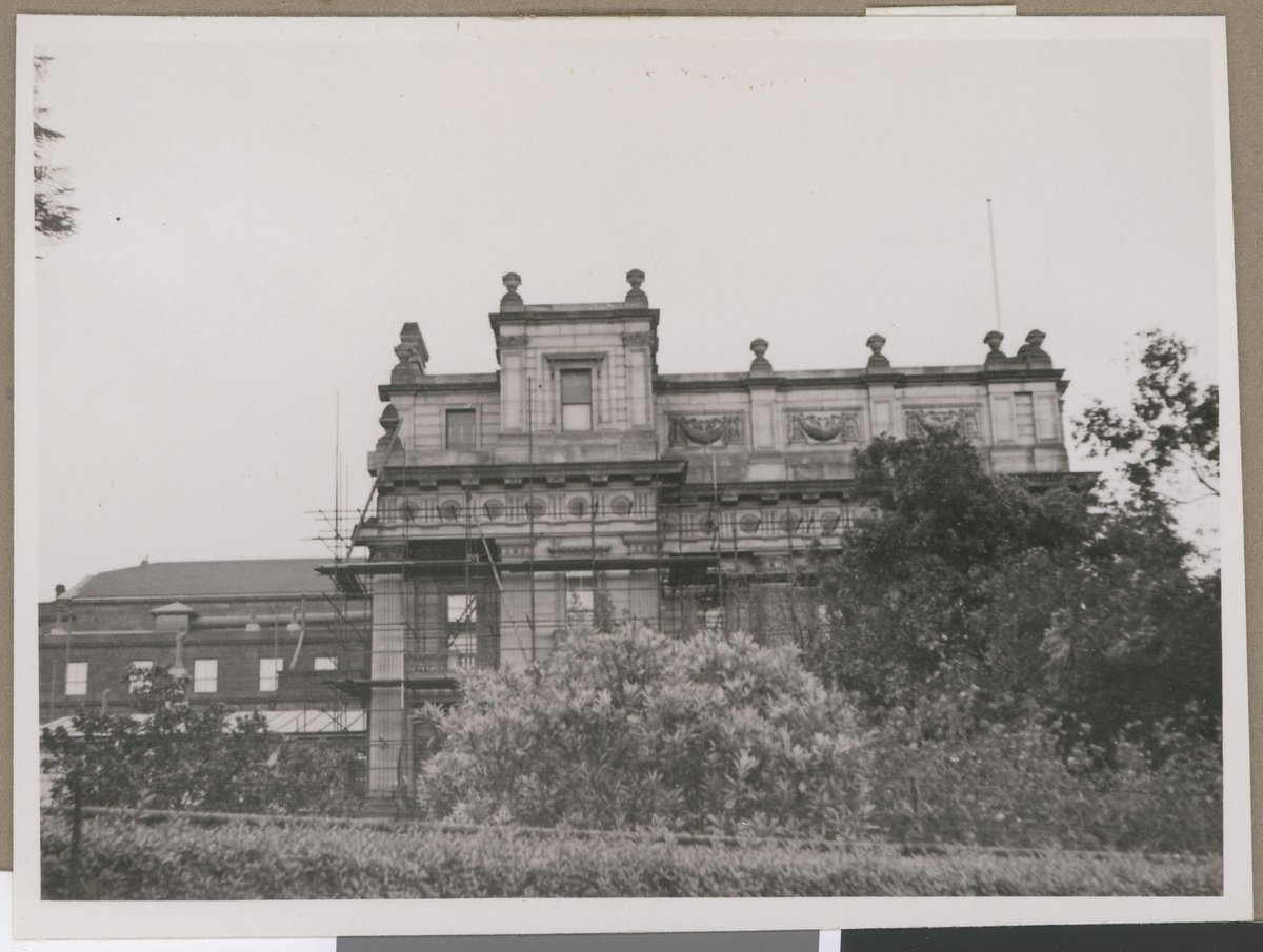 Parliament House, Spring Street, Melbourne, Vic, East Melbourne (1949)