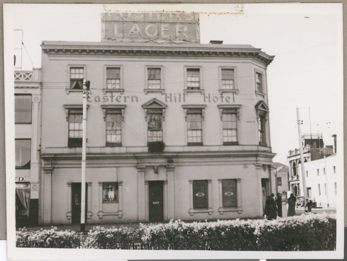 Eastern Hill Hotel, Victoria Pde, Fitzroy [Vic.], East Melbourne (c. 1949)