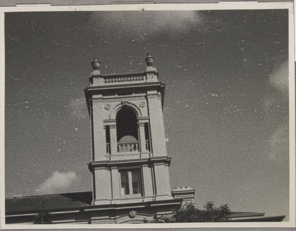 Tower - Detail of St Leonard's House, St. Kilda, Vic, St Kilda (c. 1949)