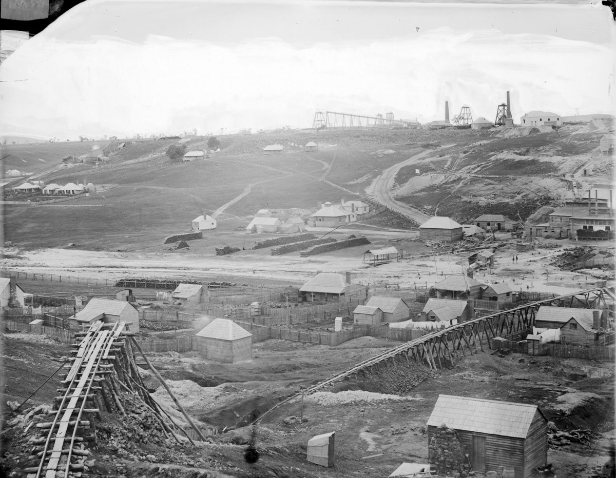 Port Phillip and Colonial Gold Mining Co., Clunes, Port Phillip Bay (c. 1861)