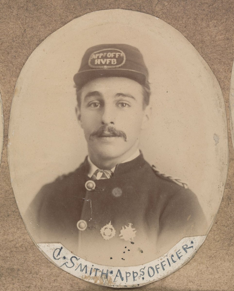 Hawthorn Volunteer Fire Brigade, rear of Hawthorn Town Hall, June 30th 1891