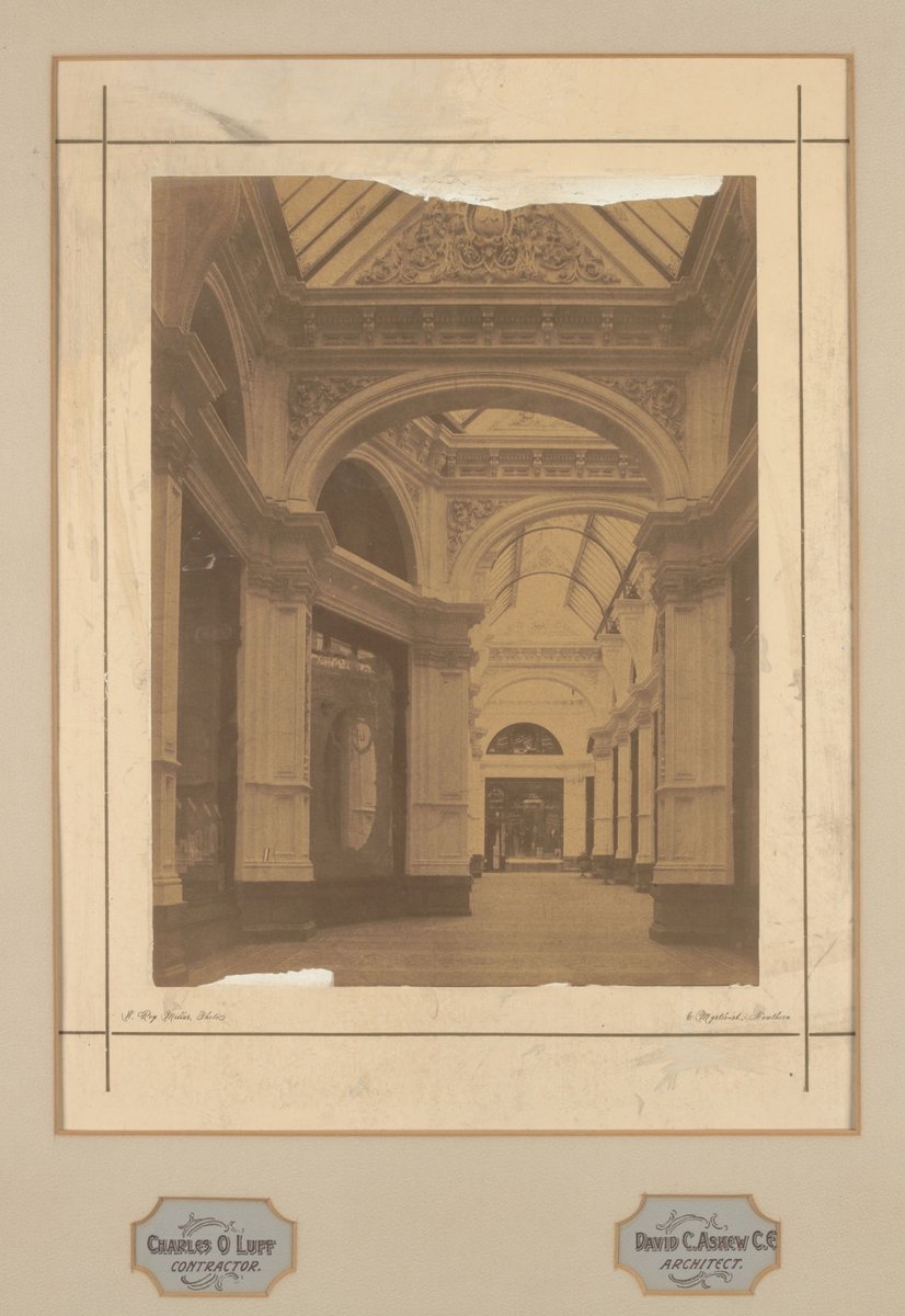 Block Arcade, Collins Street, Melbourne City (c. 1890)