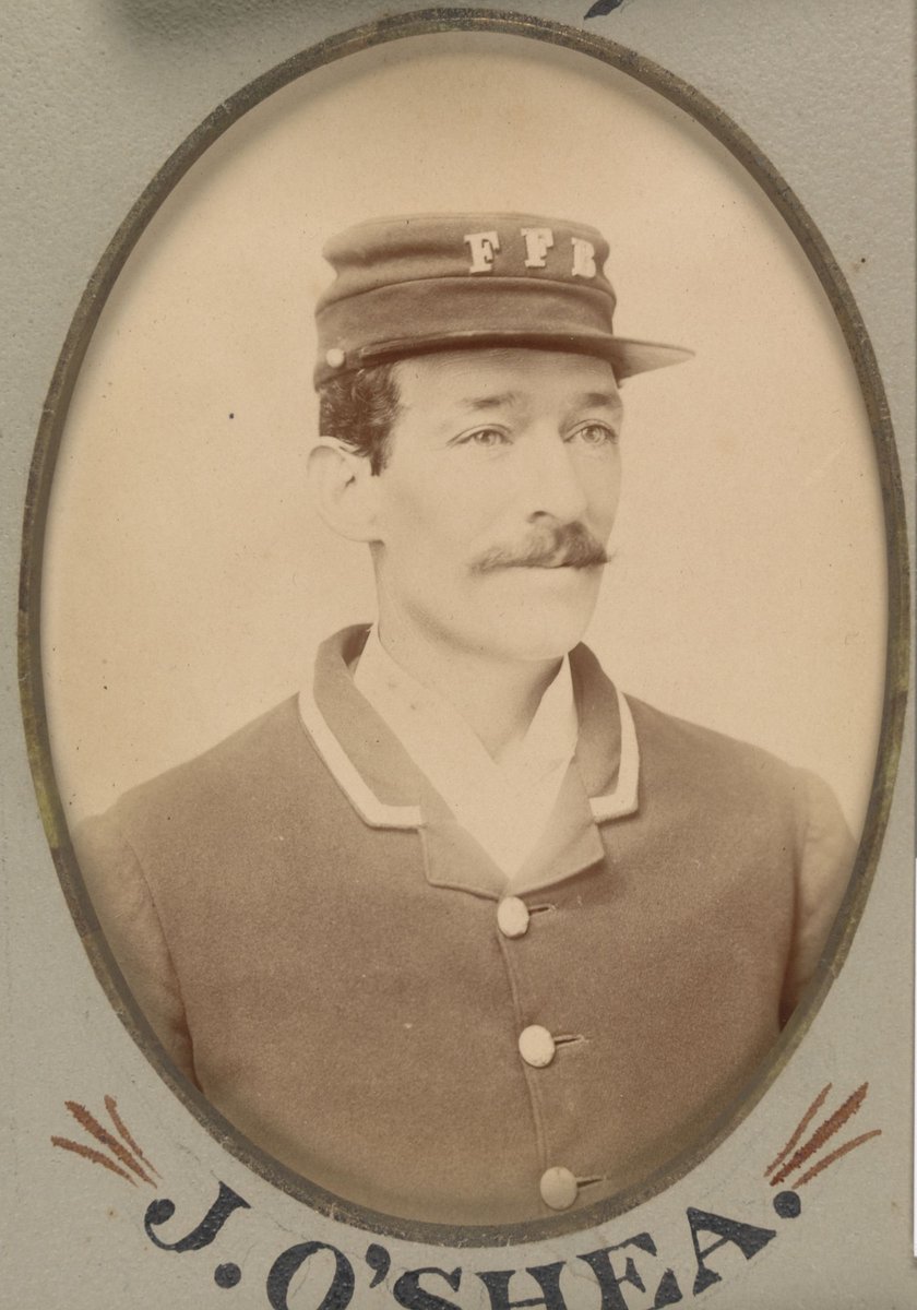 Presented to G. Butlin on disbandment of the Footscray Volunteer Fire Brigade (1891)