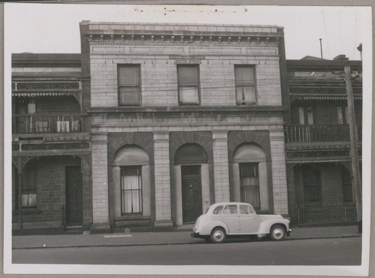 Victoria Bldgs [i.e. Buildings], Queen Street, south block [Melbourne, Vic.], Melbourne City (1949)