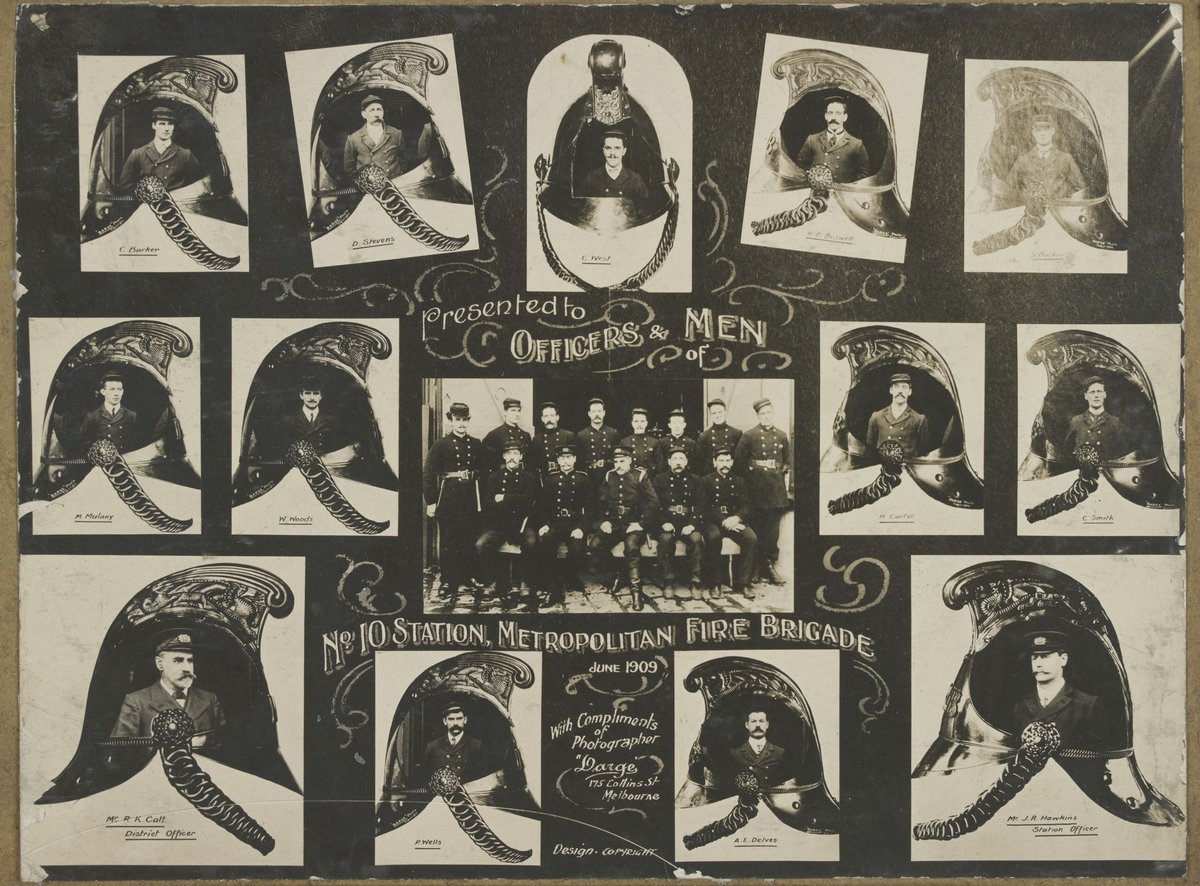 Fire brigades of the Metropolitan Fire Brigade, Melbourne (1909)