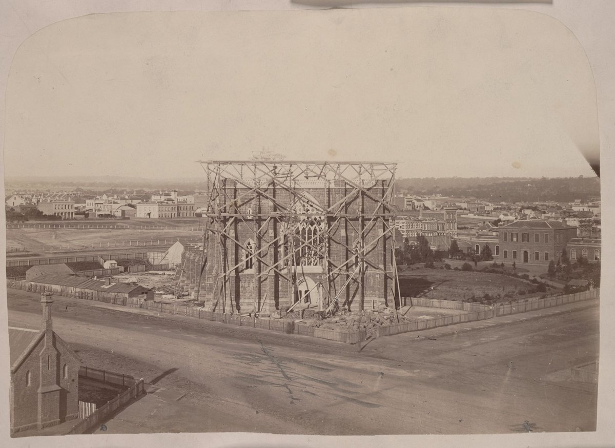 St. Patrick's Cathedral, Melbourne, ca.1862, East Melbourne (c. 1860)