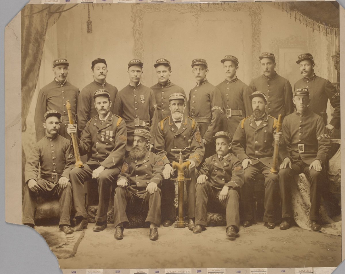 Williamstown Volunteer Fire Brigade, location Ferguson Street, 1887