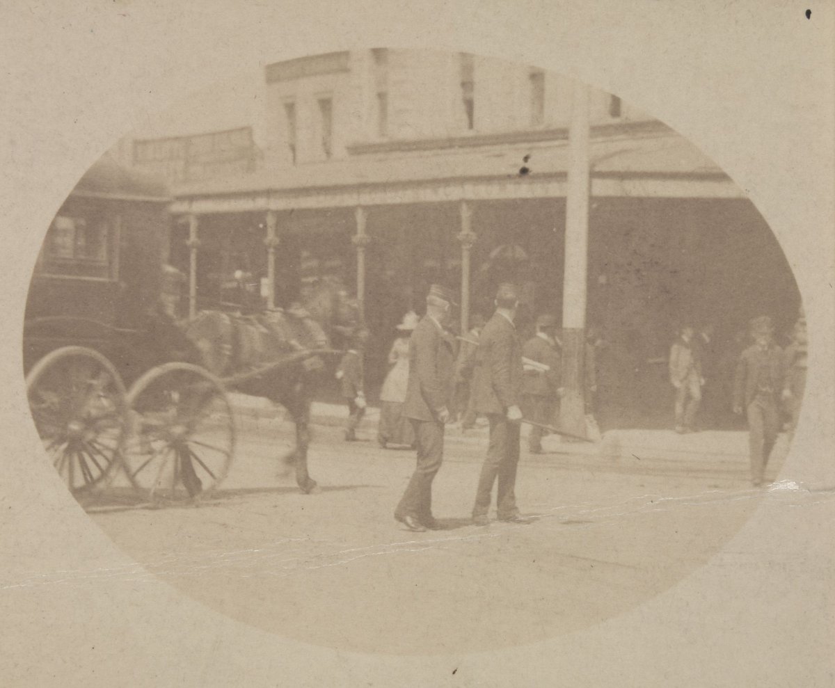 Imperial Hotel Bourke Street, Melbourne City (c. 1880)
