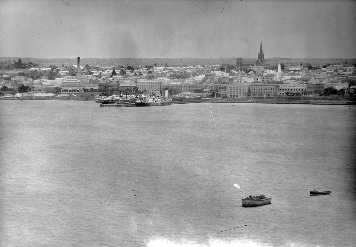 View Of The Harbour, Melbourne (c. 1920)
