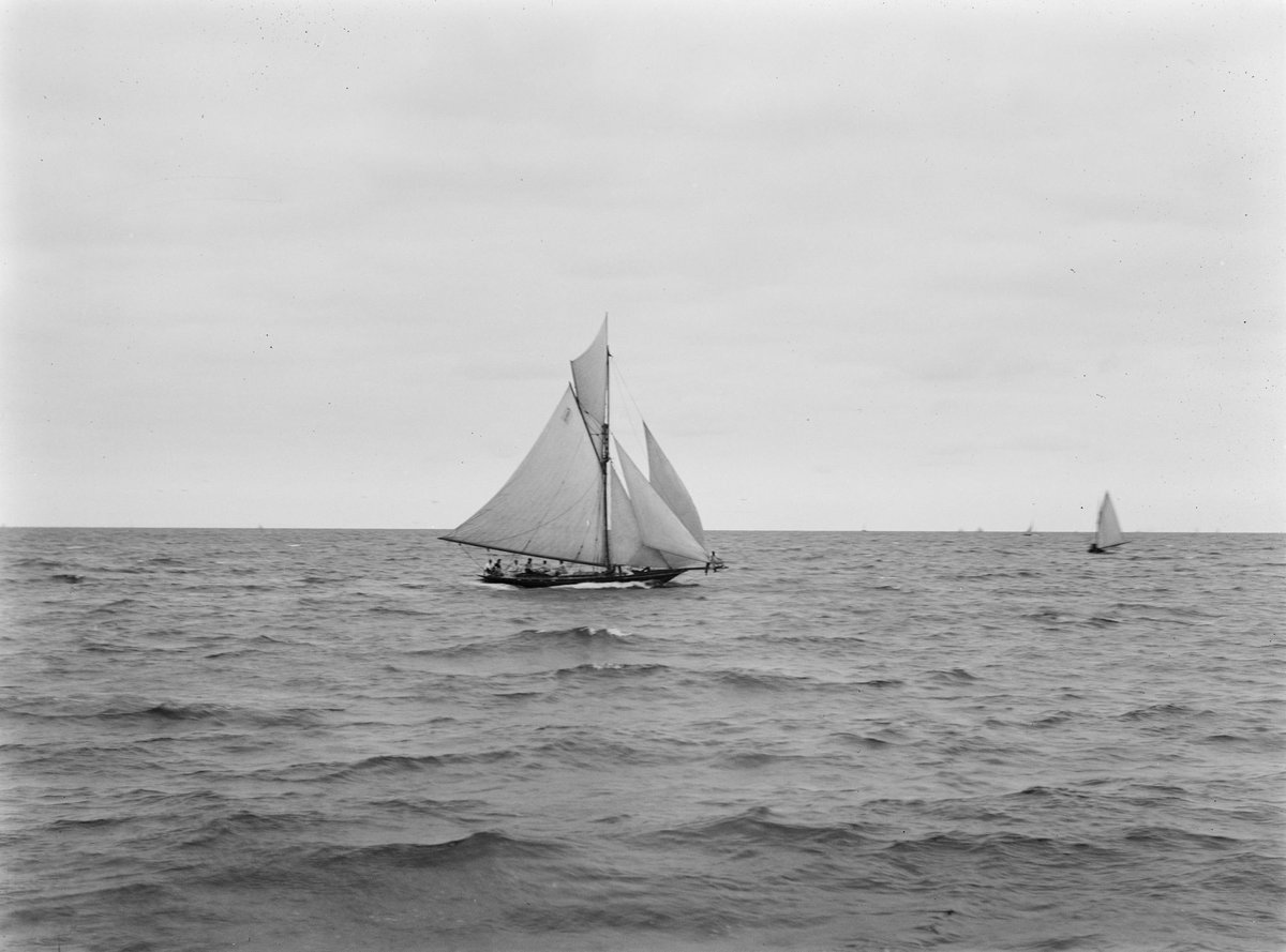 Yacht "Ouira" Port Melbourne (1899)