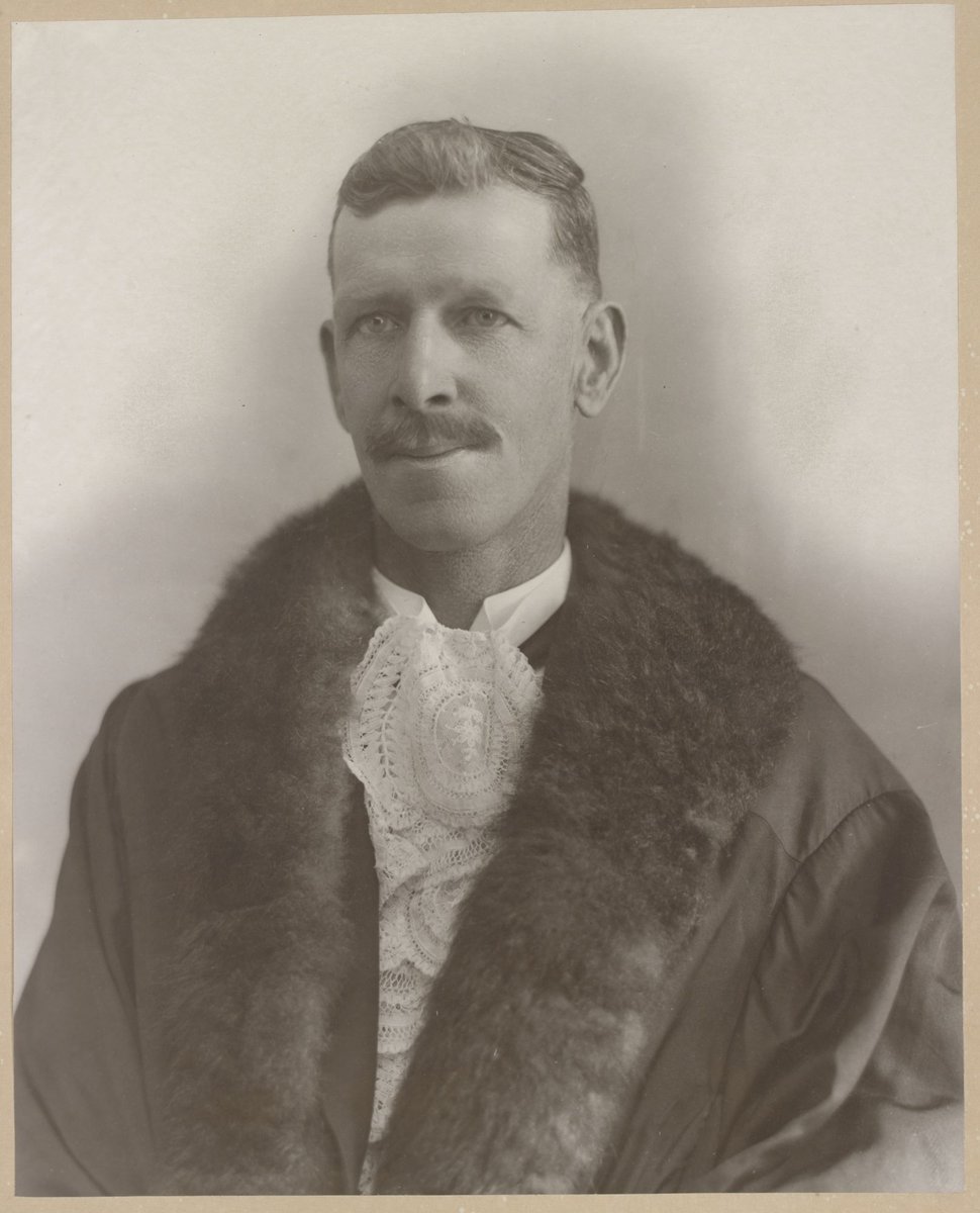 Bro. A. D. Raeburn Mayor of Brunswick 1927-1928 (1927–28)