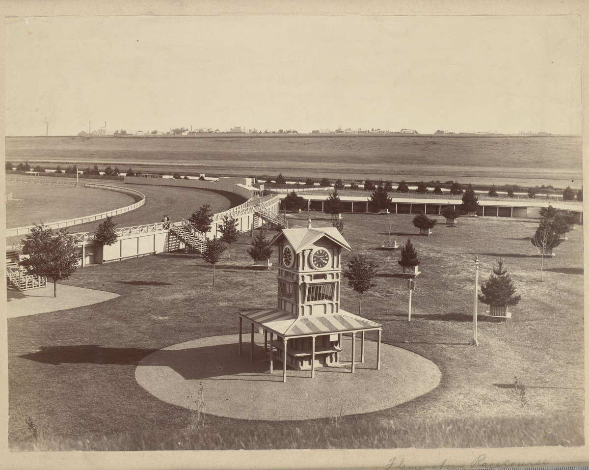 Flemington Racecourse (c. 1880)