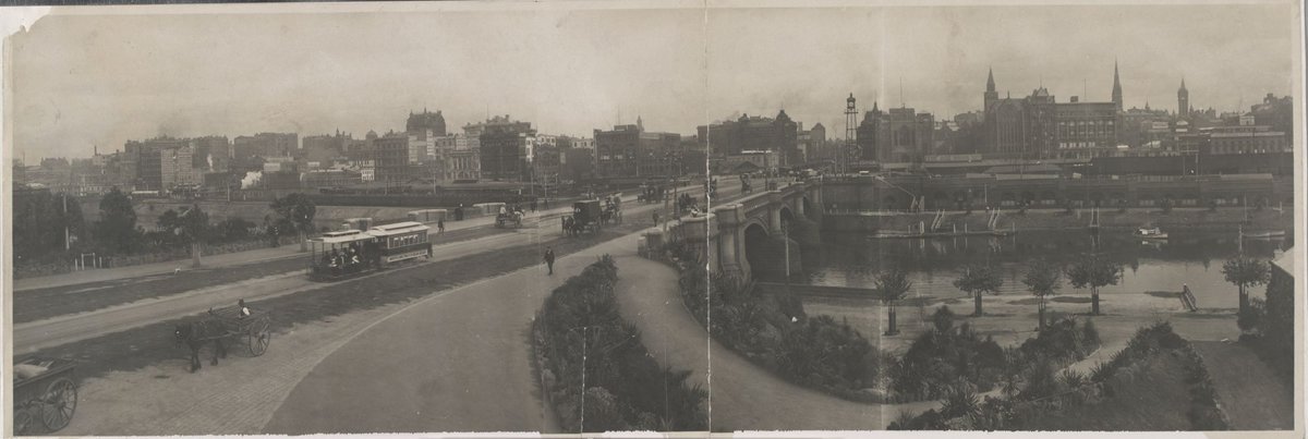 Princes Bridge, Melbourne City (1897–1903)