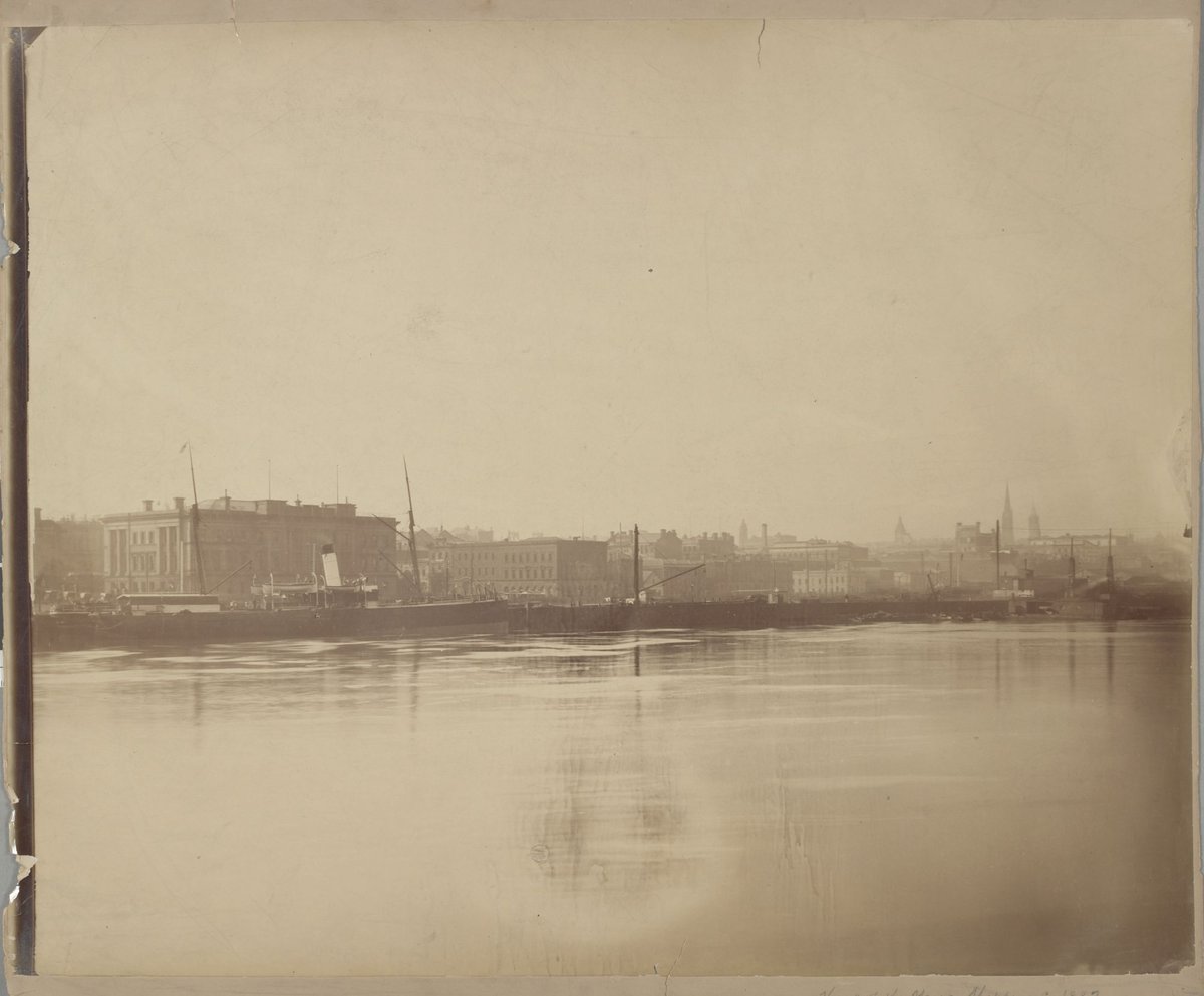 Yarra River from south side (c. 1887)