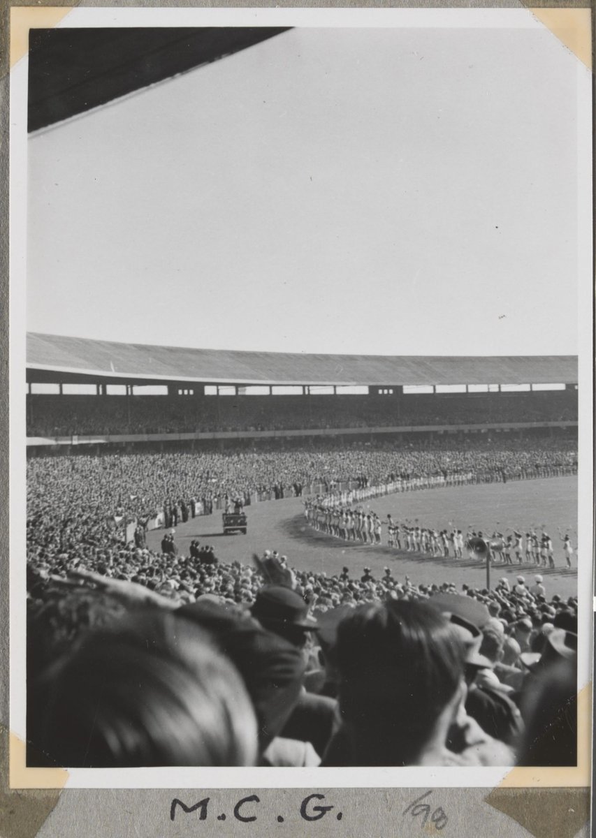 Royal Visit decorations, Melbourne Vic (1951–54)