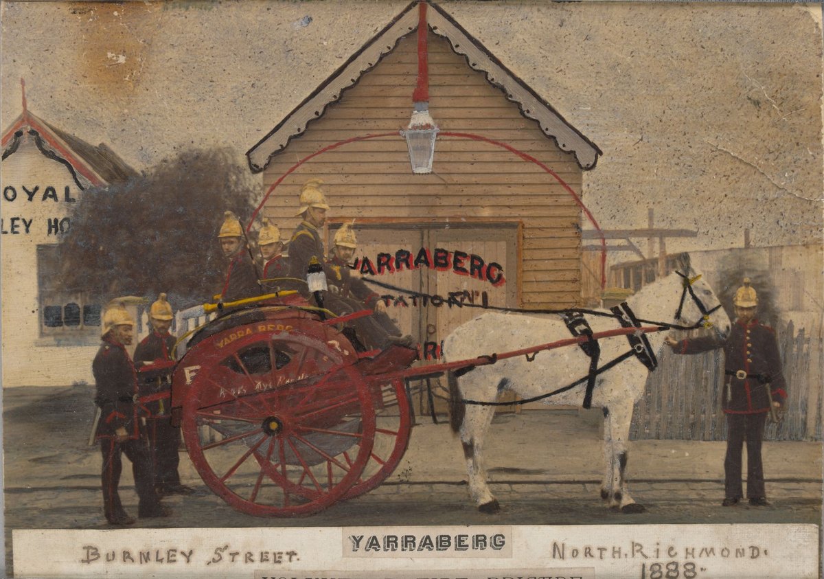 Volunteer Fire Brigade, North Richmond and Mr. W. Ingram (1888)