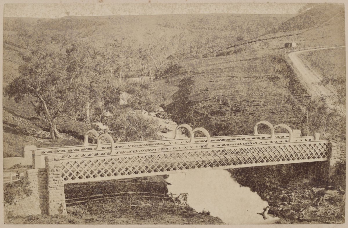 Redesdale Bridge over the Campaspe, 74 miles N. from Melbourne (c. 1875)
