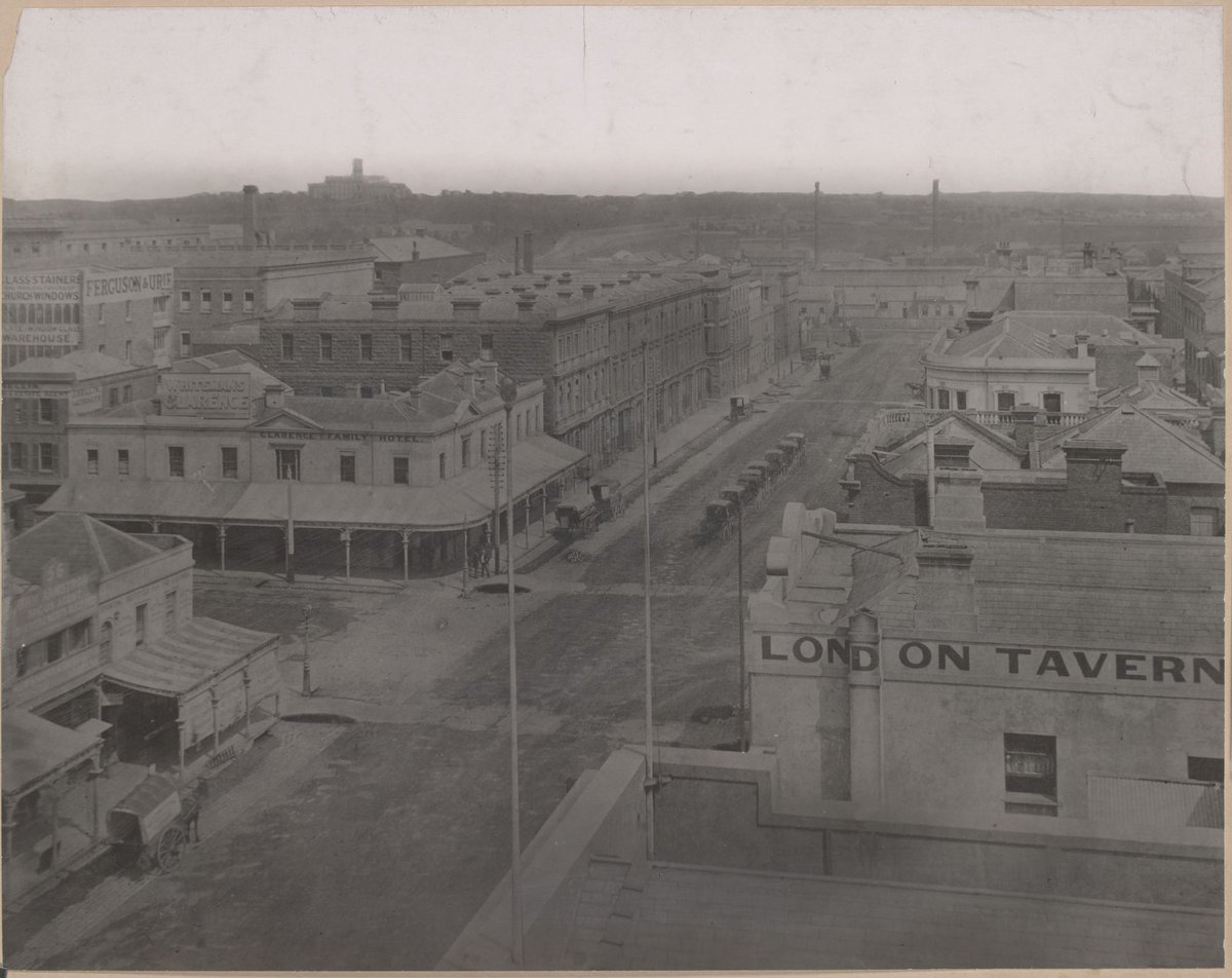 Elizabeth Street South East, Melbourne City (1891–99)