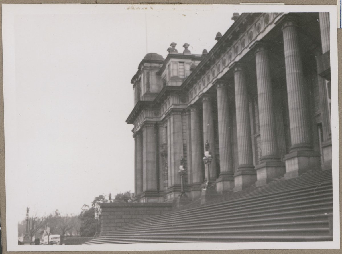 Parliament House, Spring Street, Melbourne, Vic, East Melbourne (1949)