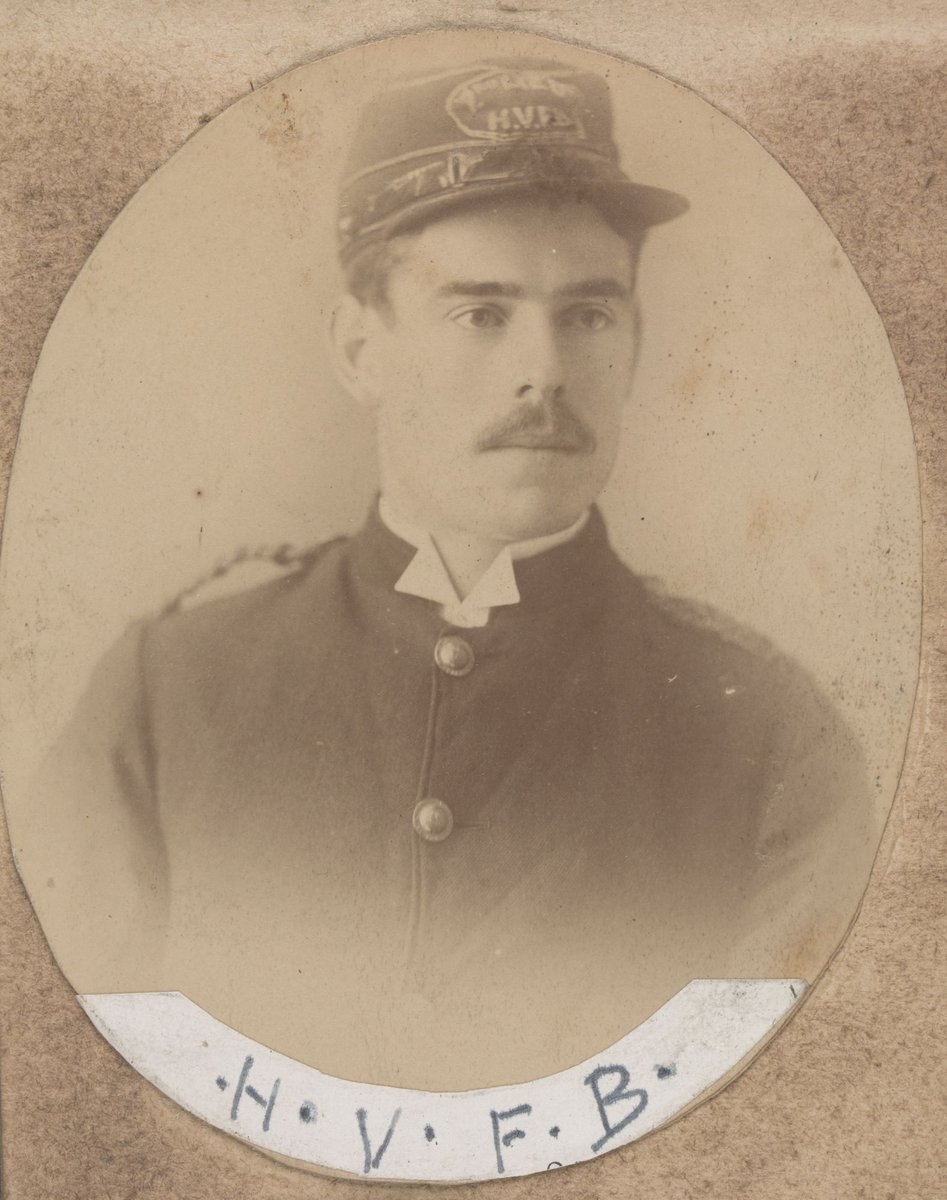 Hawthorn Volunteer Fire Brigade, rear of Hawthorn Town Hall, June 30th 1891