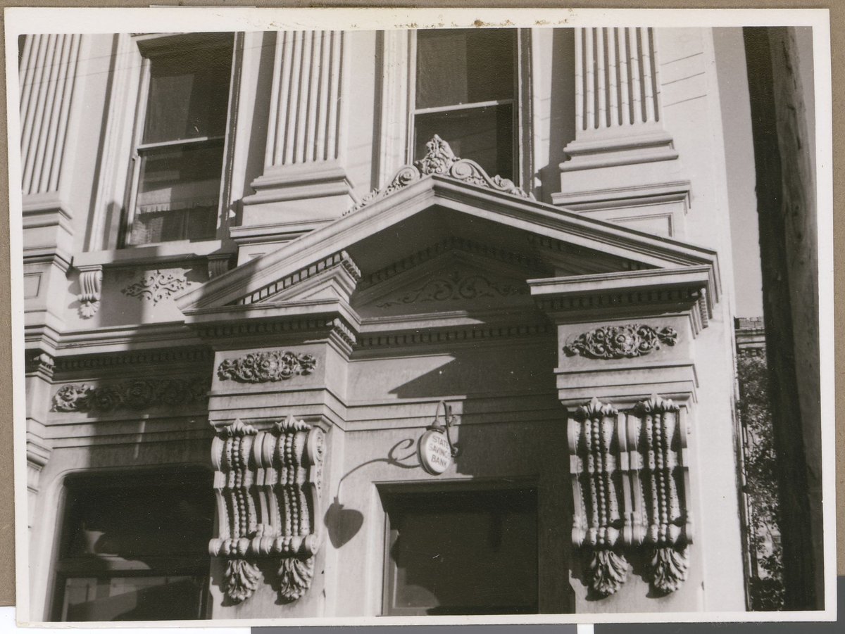 State Savings Bank, Toorak road, South Yarra - Detail of entrance [Vic.] (c. 1949)