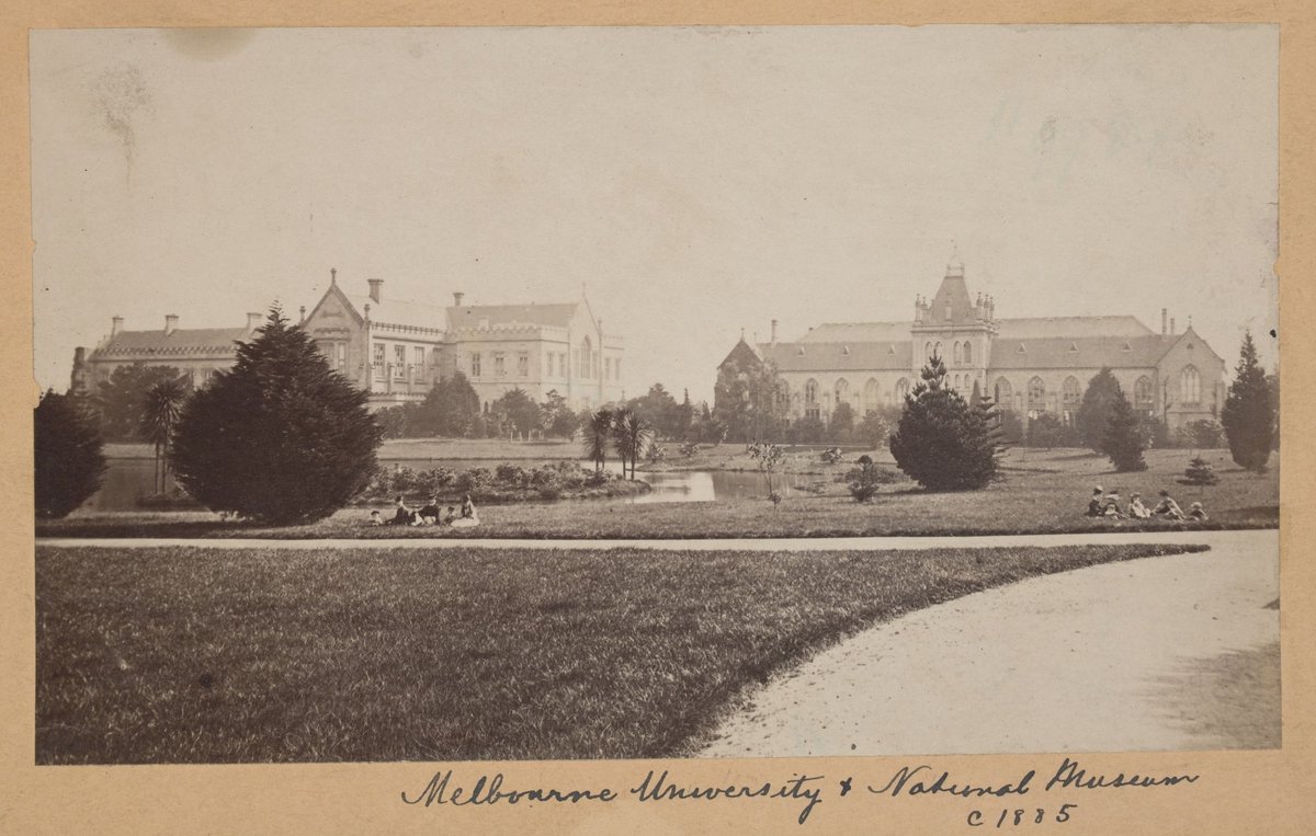 National Museum and Melbourne University, Parkville (1882–88)